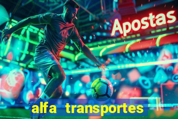 alfa transportes novo hamburgo